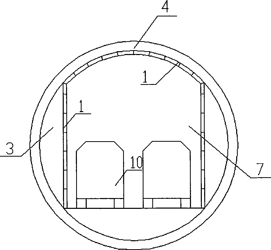 Method for reducing traffic passage noise adopting sponge plate