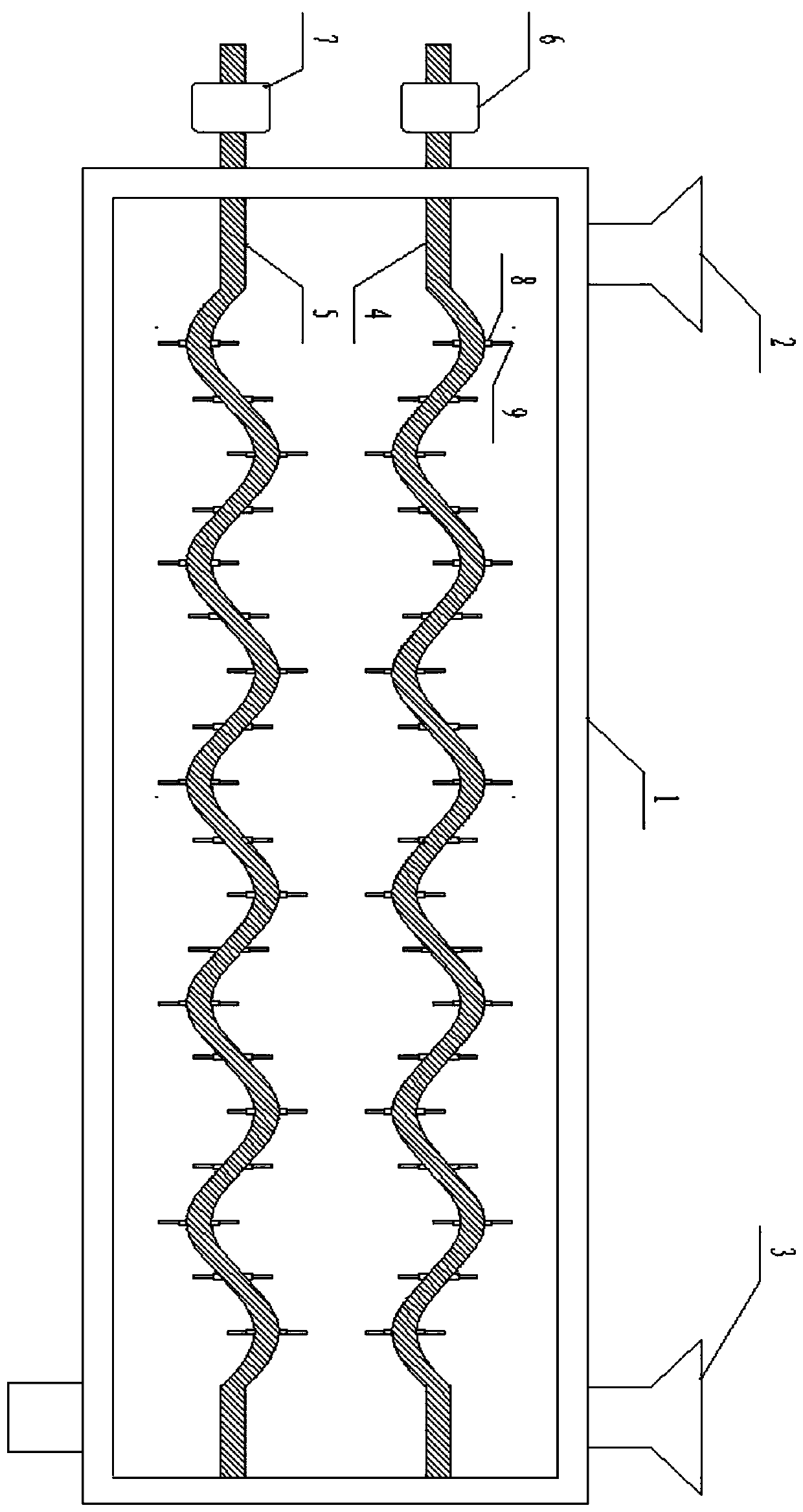 Method for blending polymerization glue solution and dissolving glue solution