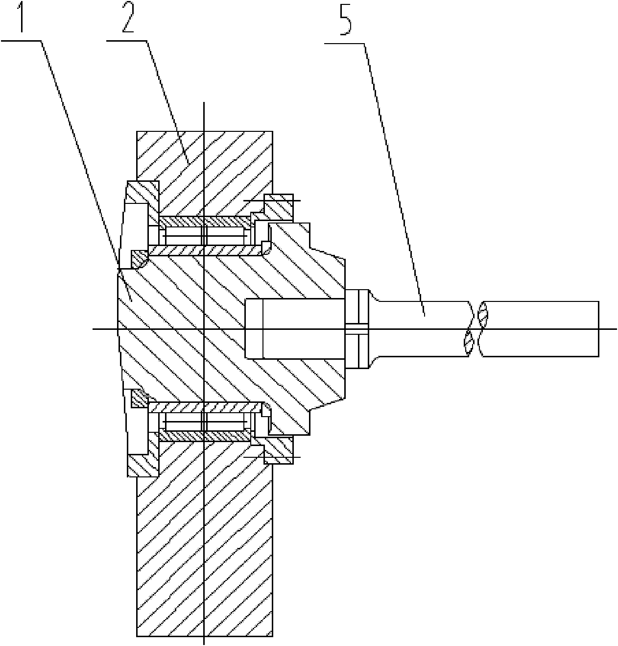 Simultaneous and quick aligning and locking device for multi-roll ring of section steel straightener