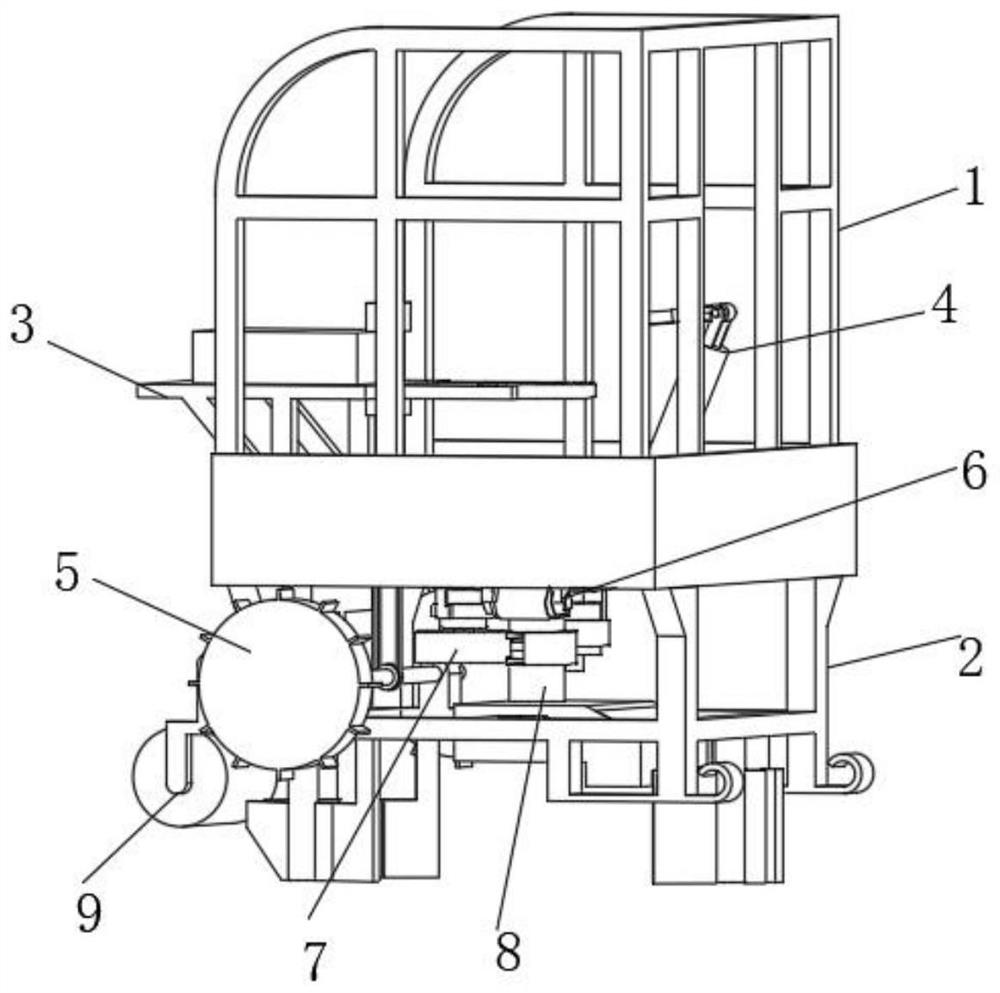 Intelligent real-time sugarcane seed cutting and planting device based on image recognition