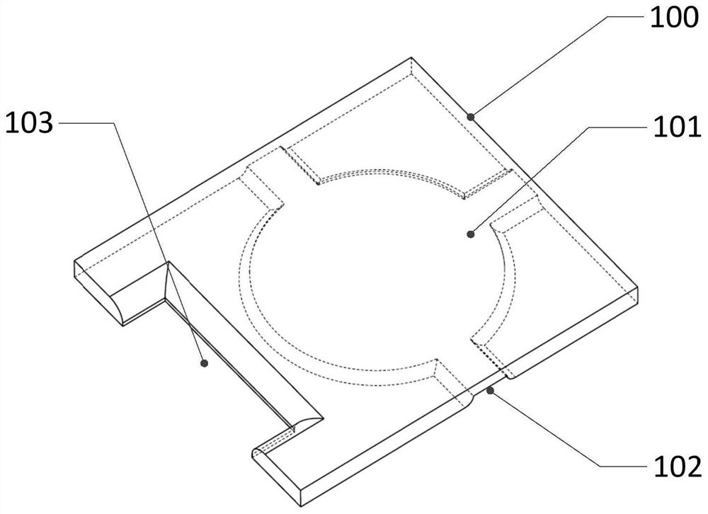 mems capacitive air pressure sensor based on pn junction electrical isolation and anodic bonding technology