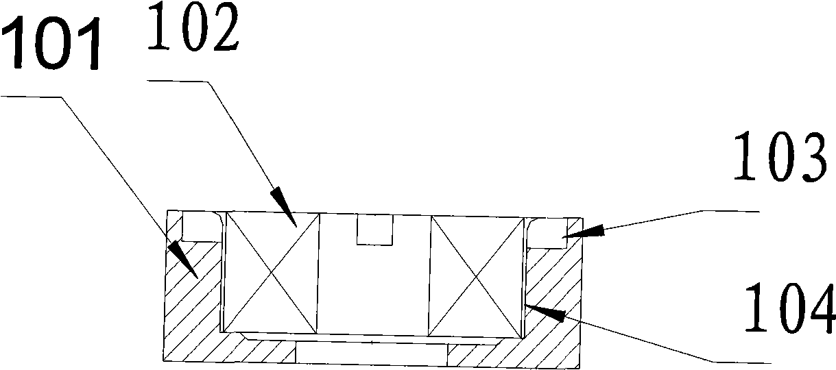 Method and structure for glue injection and holding when assembling bearing for motor