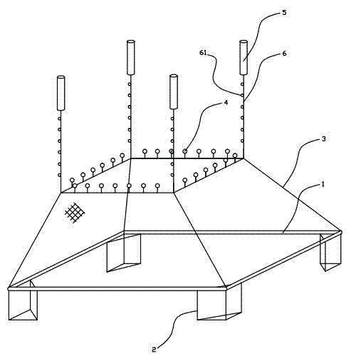 Flexible liftable cage