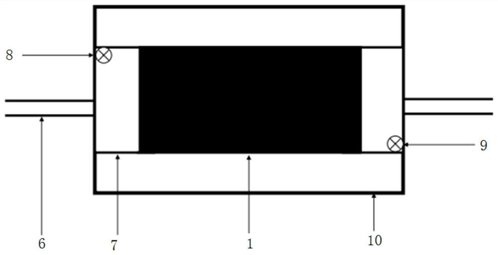 An electrochemical membrane, preparation method and reaction device suitable for treating concentrated brine