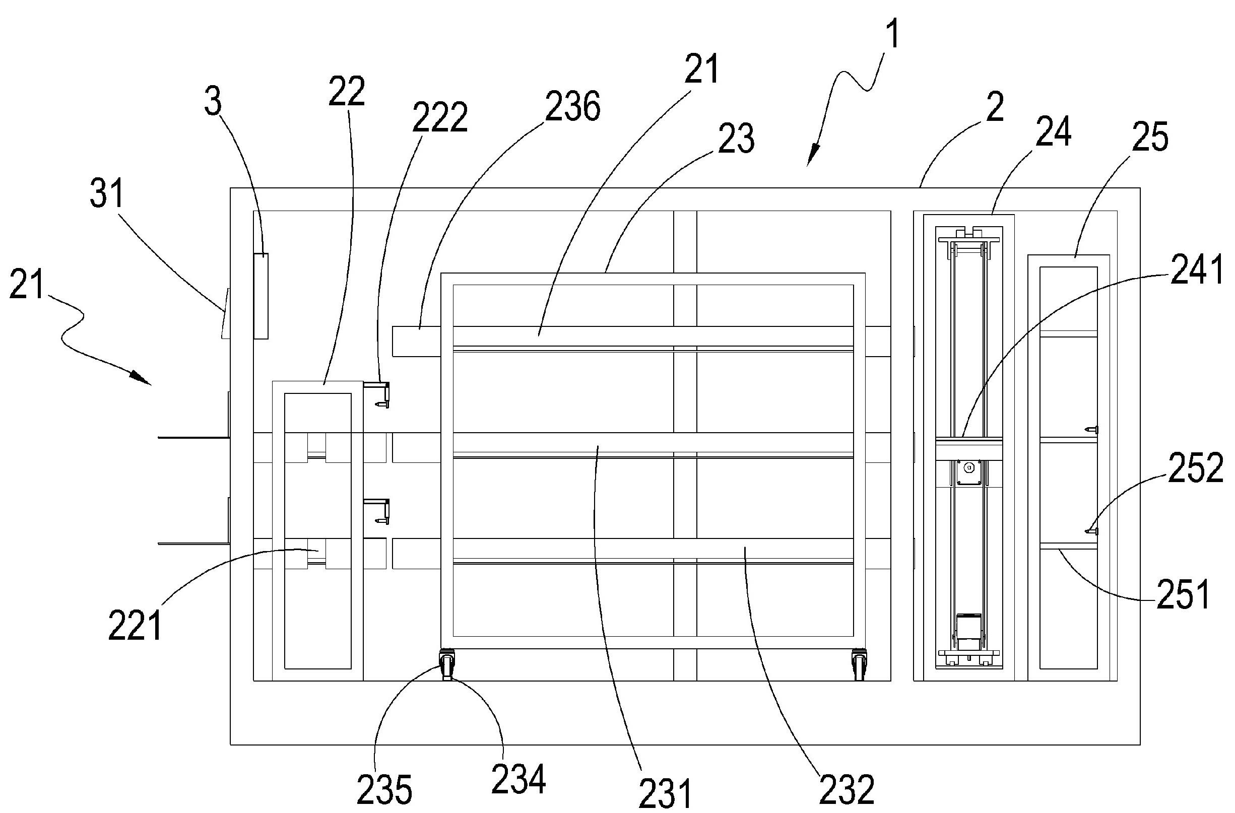 Control system and device of battery exchange station