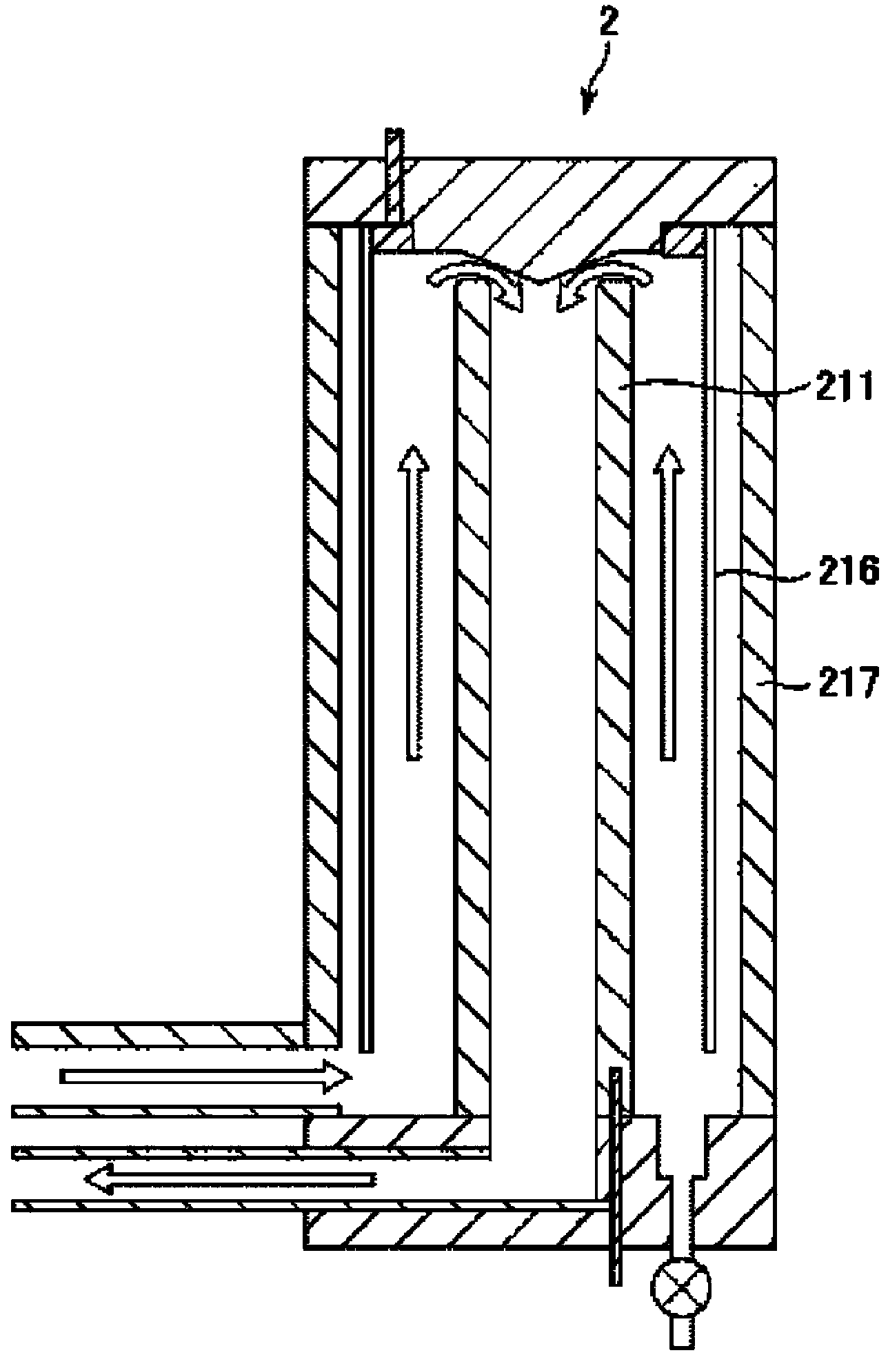 Precious metal recovery device and recovery method