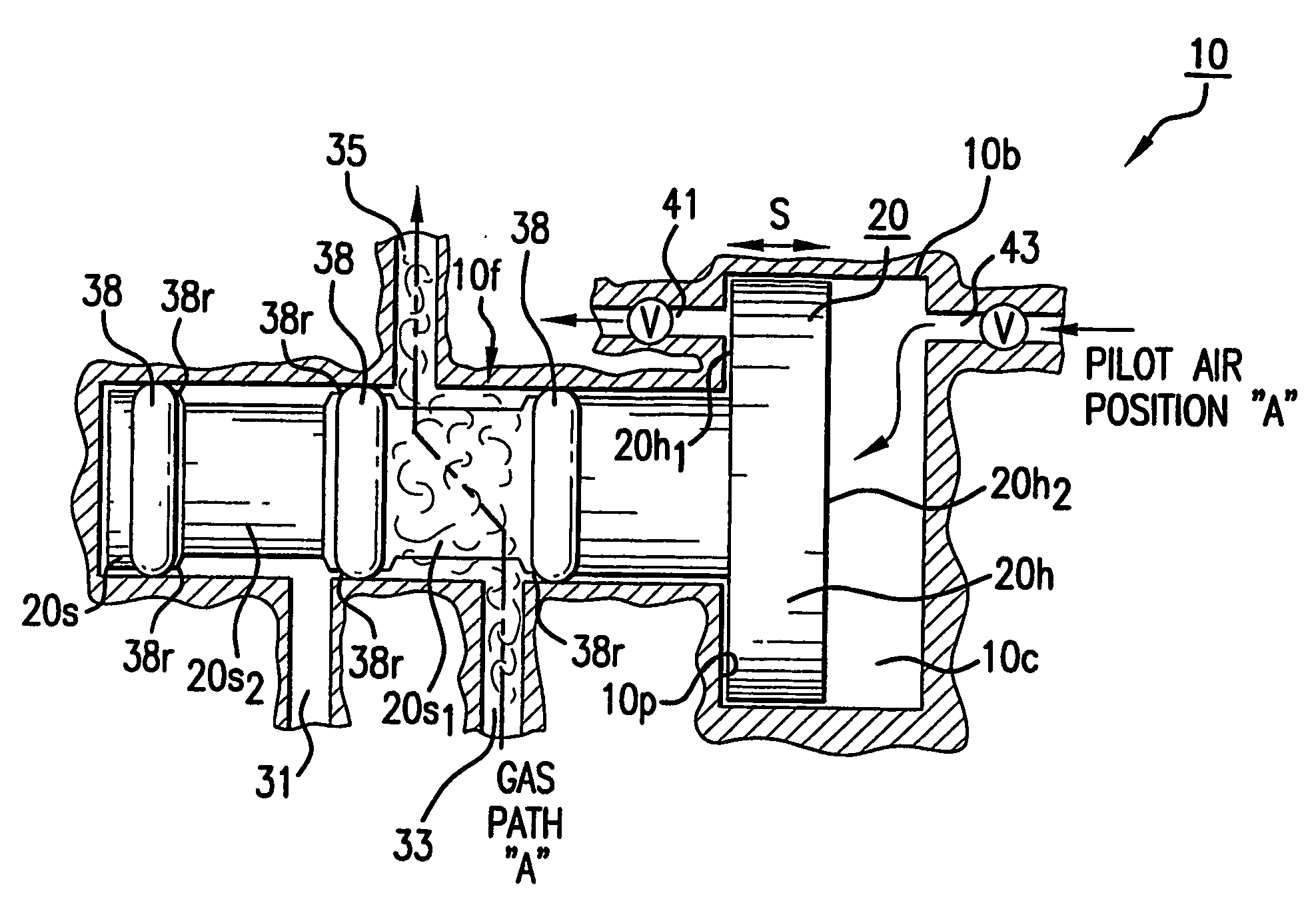 Mri/nmr compatible hyperpolarized gas delivery valves for ventilators and associated gas delivery methods