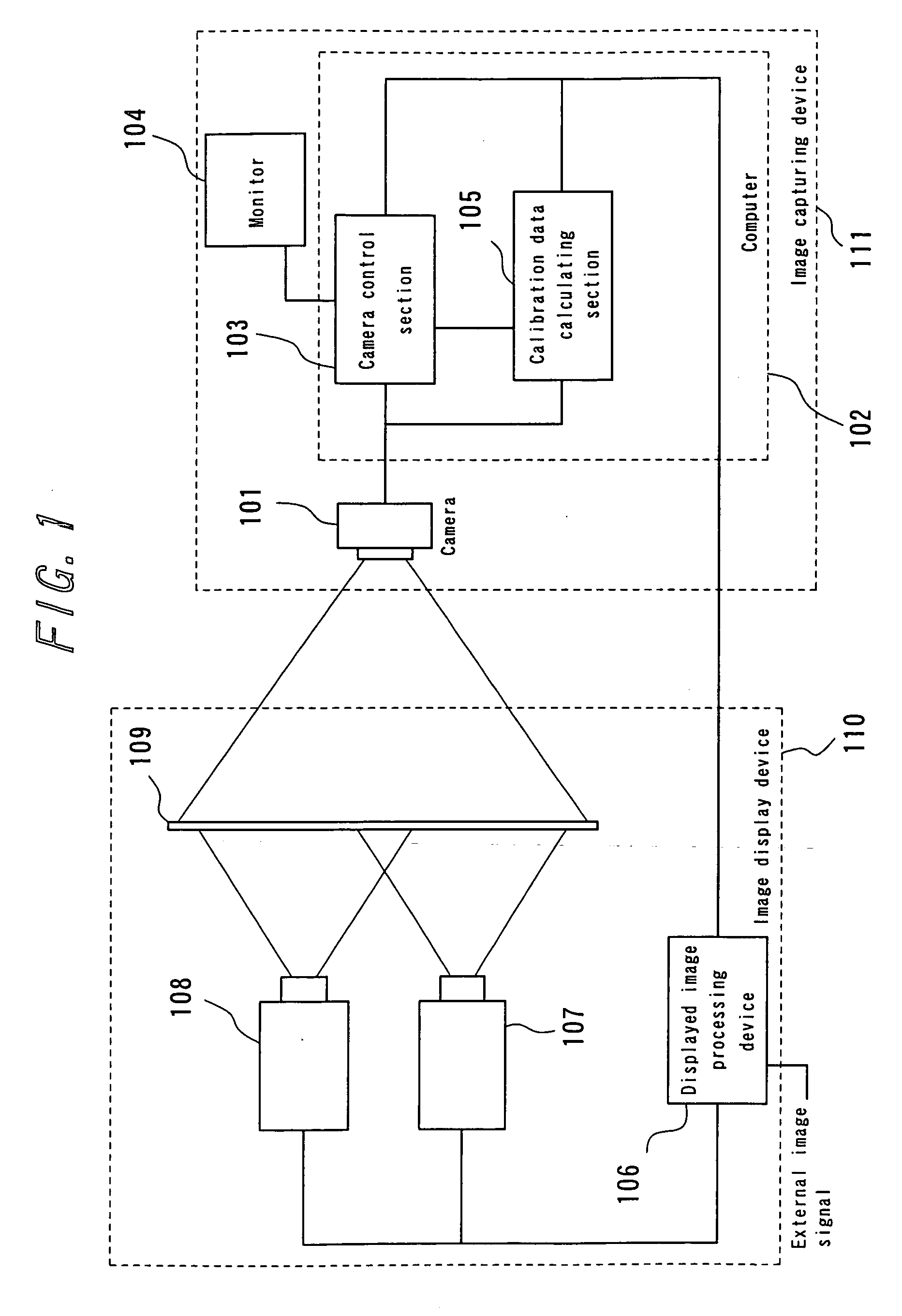 Displayed image capturing method and system