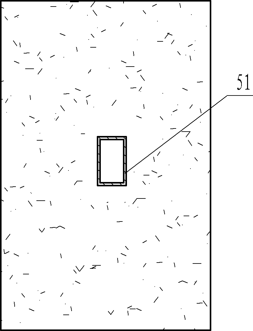 Vertical prestressed anchorage system and construction method thereof