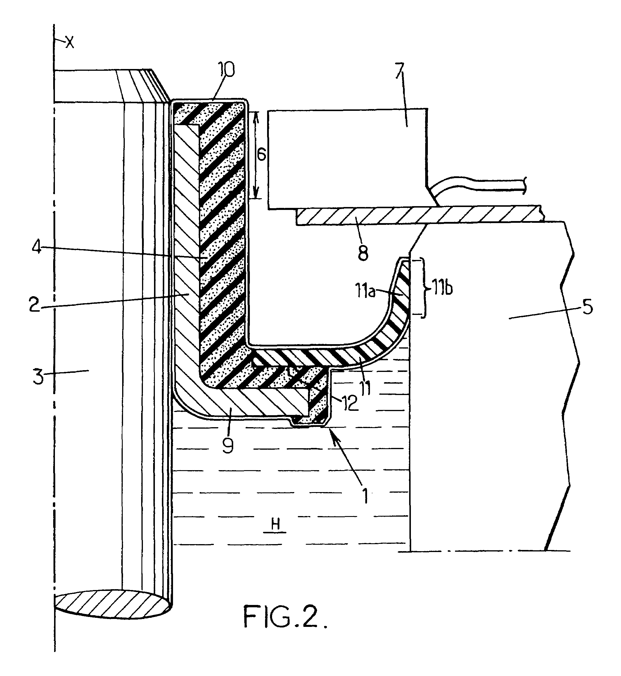 Encoder for a movable shaft, a device including such an encoder, and a method of fabricating such an encoder