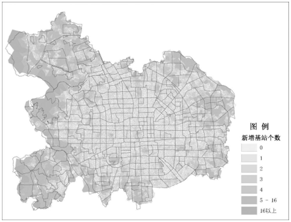 5G base station site selection and layout method