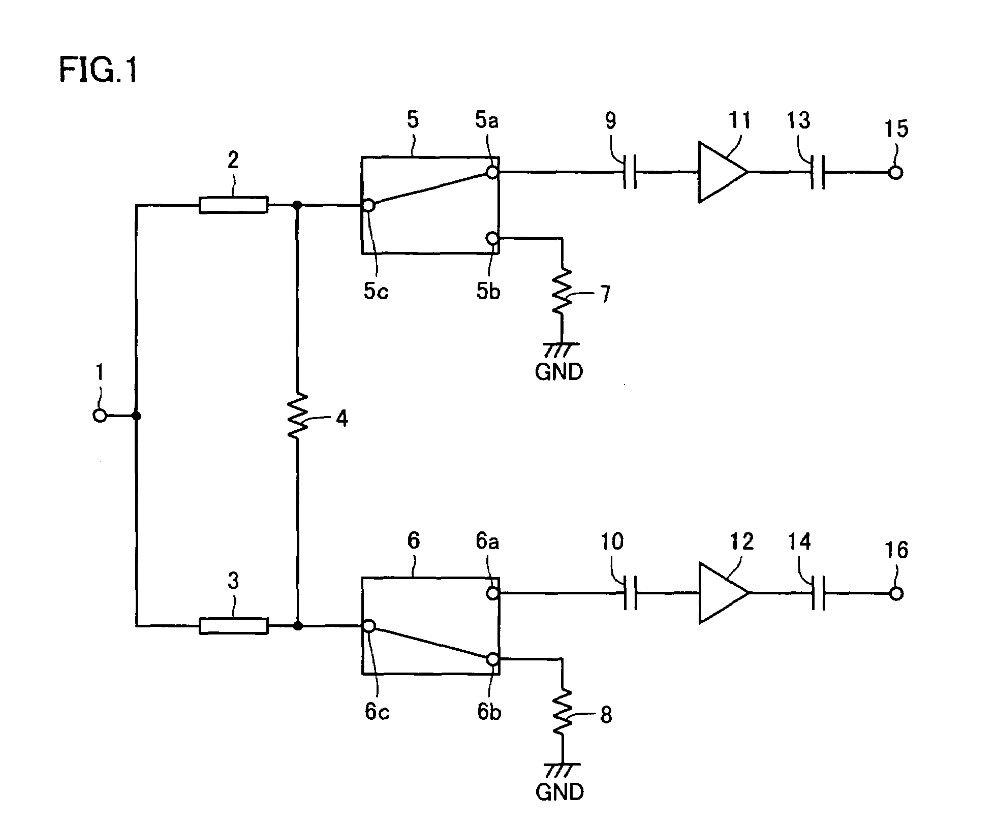 High-frequency distribution circuit for distributing high-frequency signal