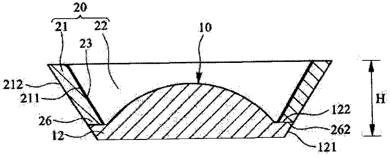 Anti-glare lens