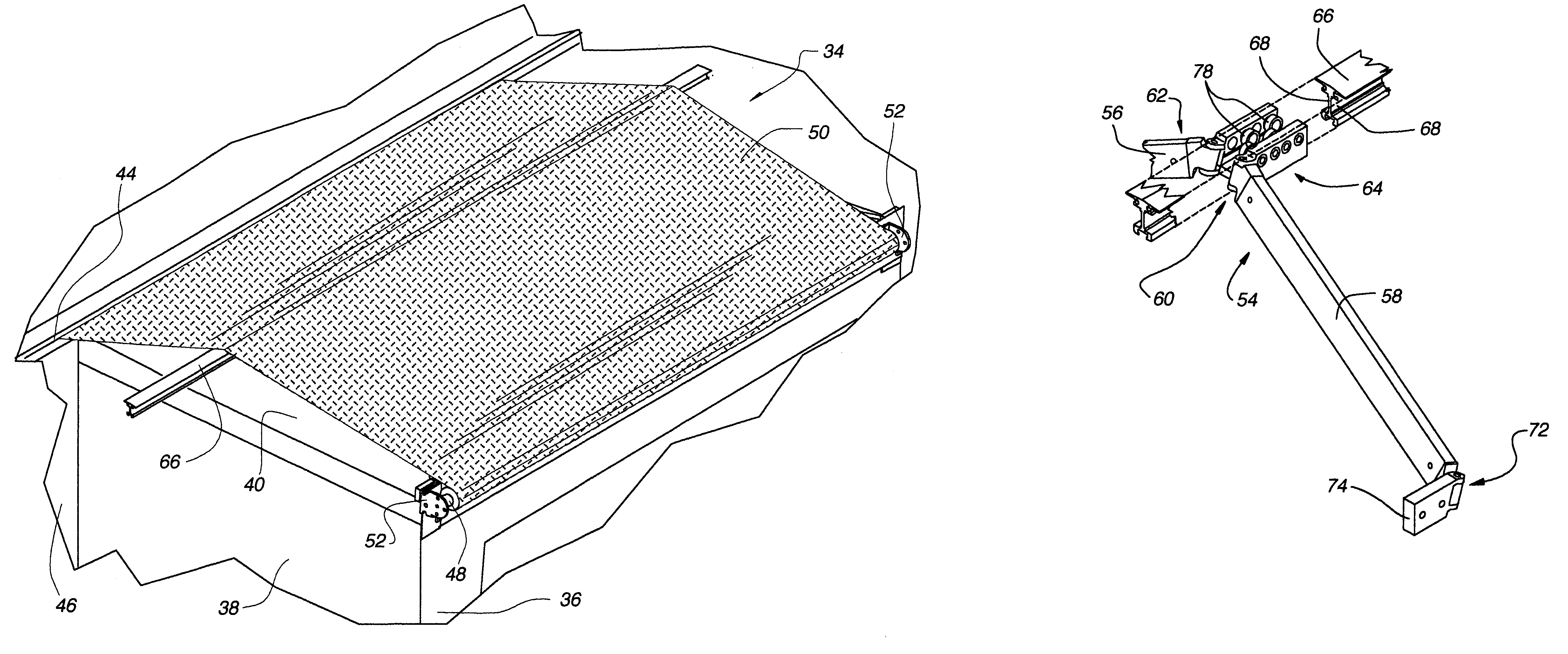 Awning cover for slide-out unit for recreational vehicles