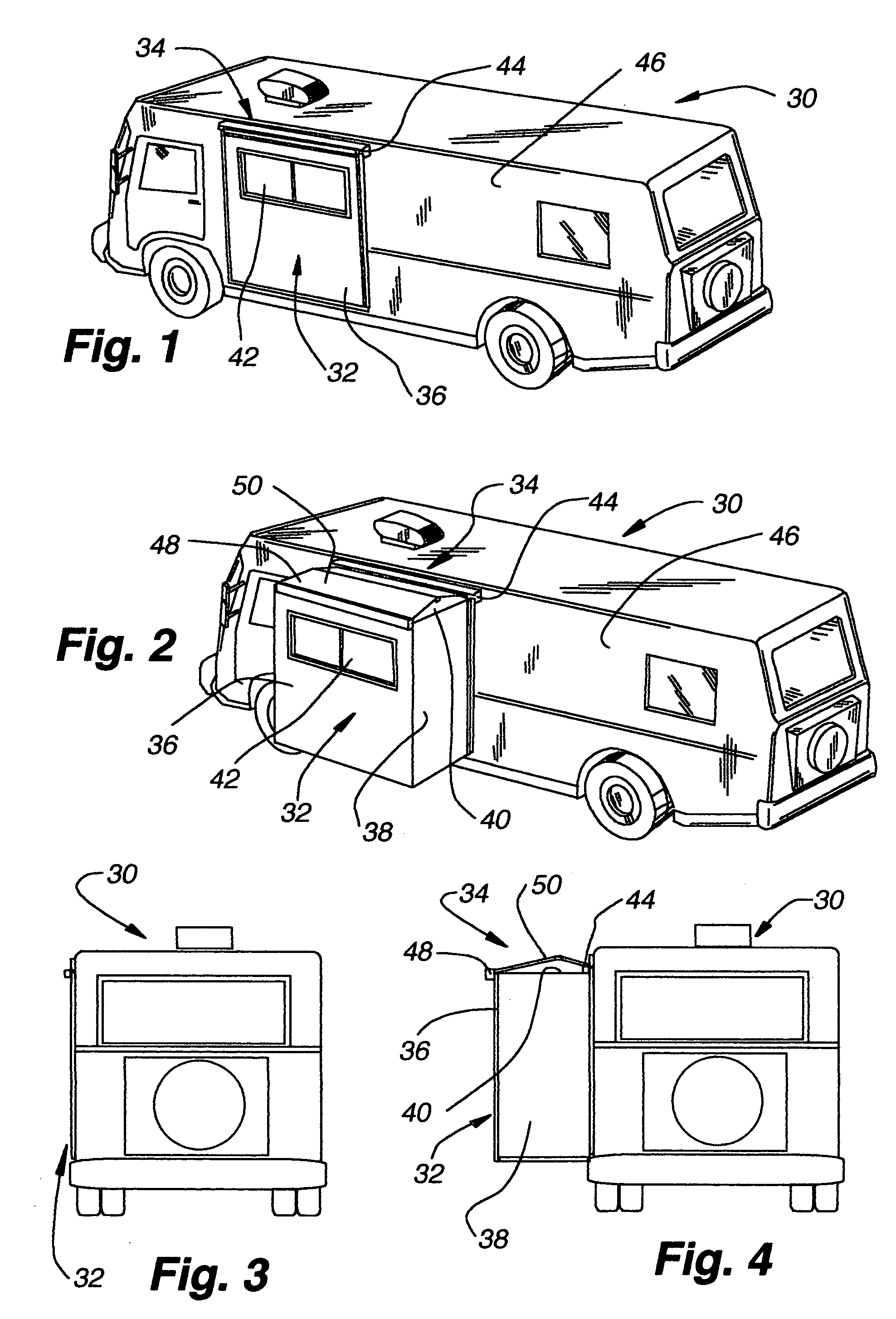 Awning cover for slide-out unit for recreational vehicles