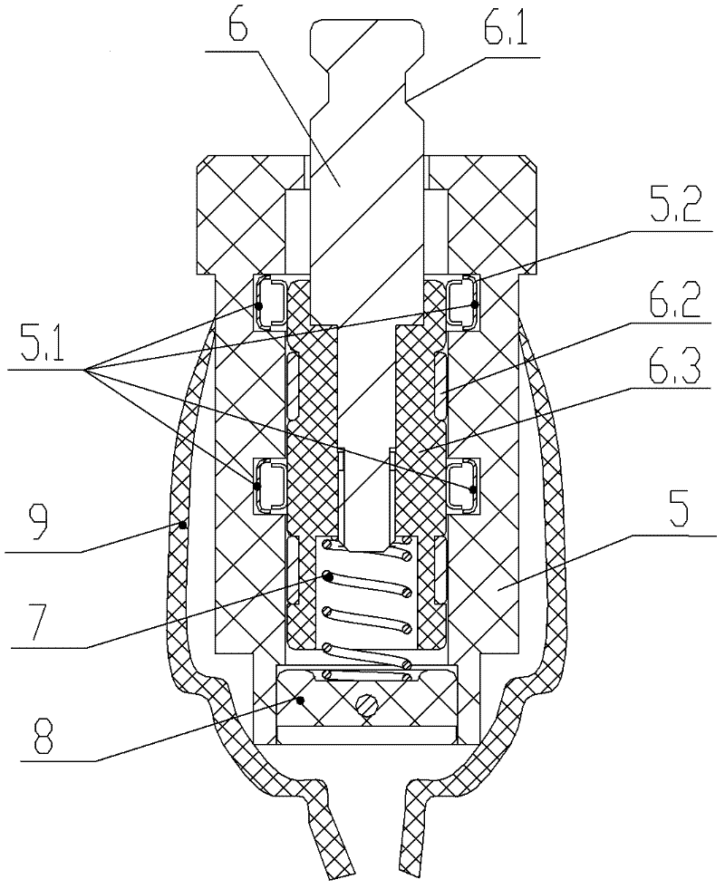 Fuse safety device based on air pressure difference