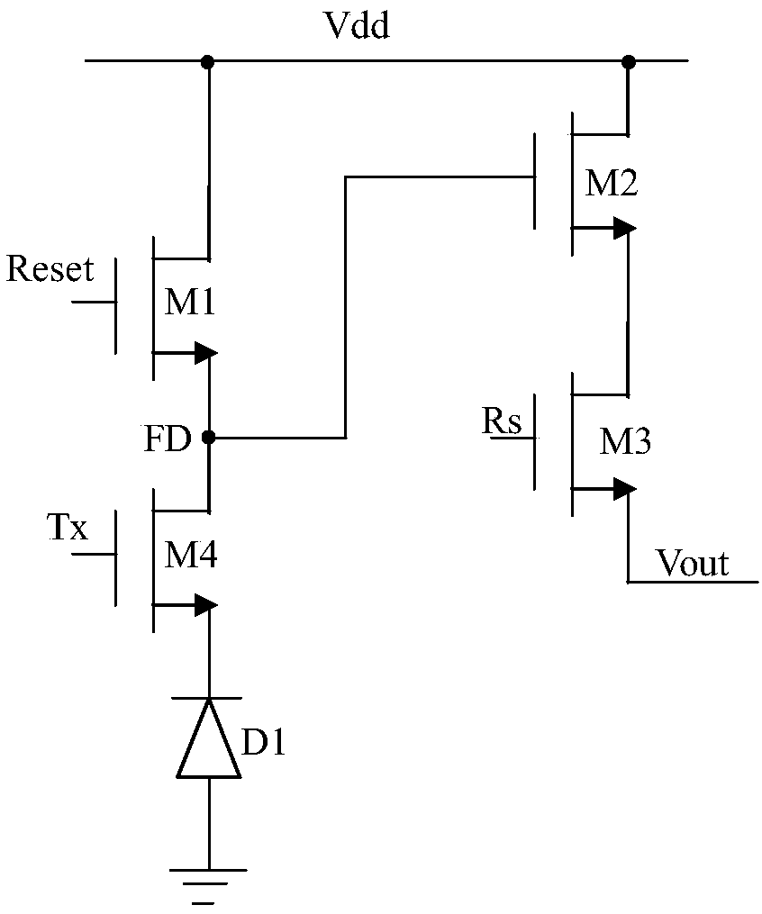 CMOS image sensor and production method thereof