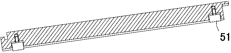 Cable duct cover plate with earthquake prevention, noise reduction and water isolation function