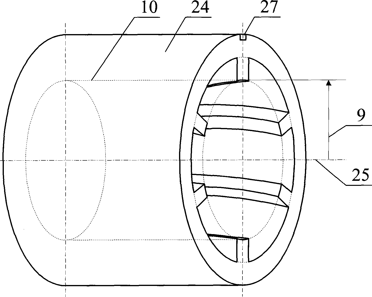 Self-wind cooled rotor low torque ripple magneto resistance genus motor