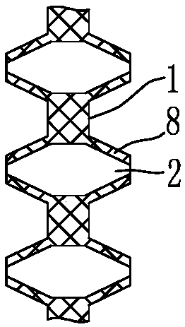 Saline and alkaline land greening cultivating device