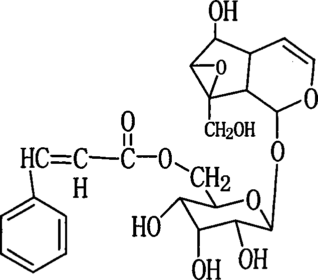 Method for preparing picroside I