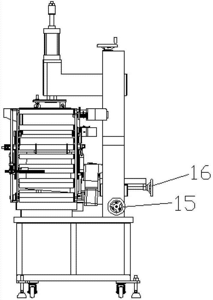 Taper thermal transfer printing machine