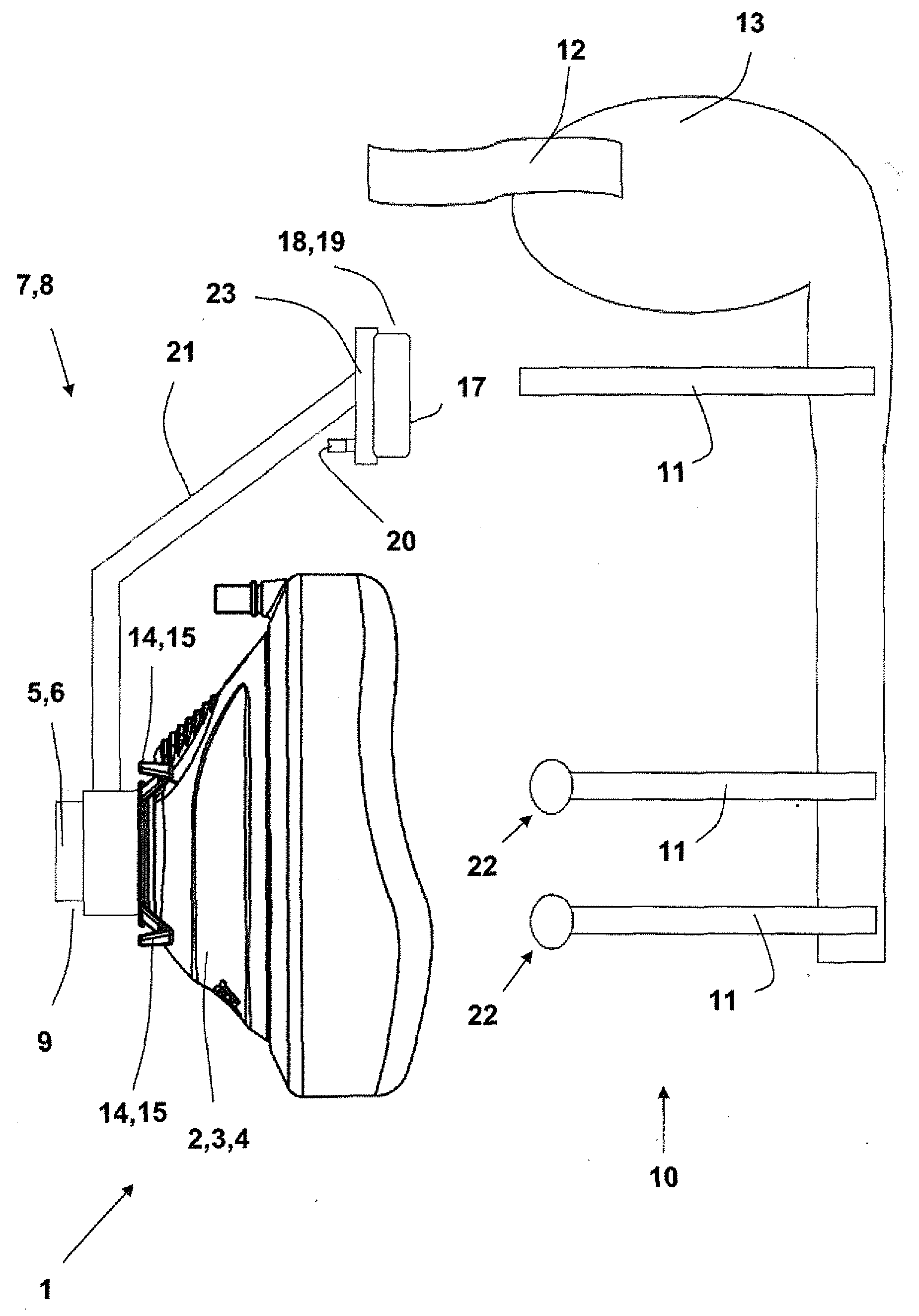 System for respirating patients