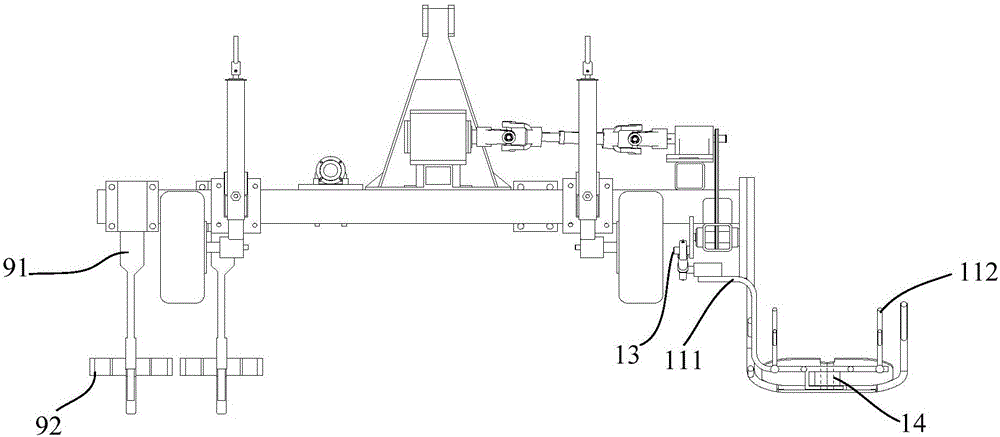 Orchard seedling lifting device