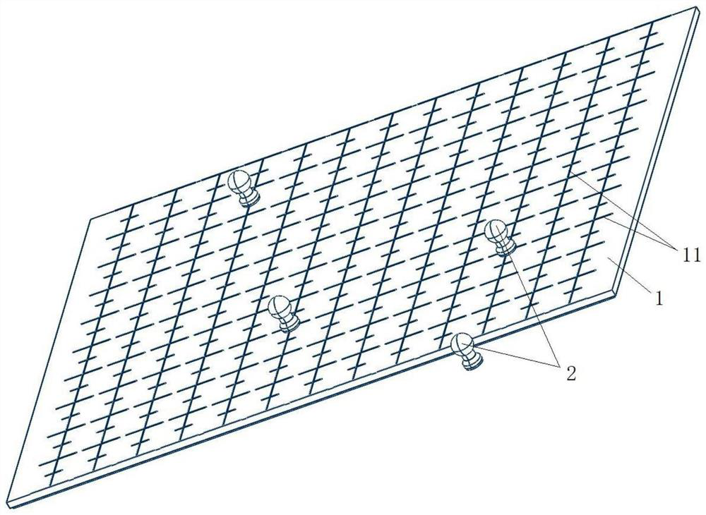 Mark point setting device for motion capture and repeated positioning system and method