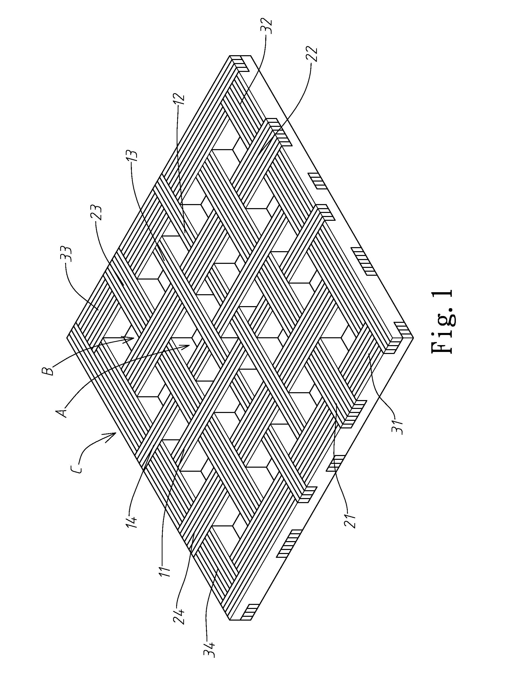 Platform-Type Shelf and Assembling Method thereof