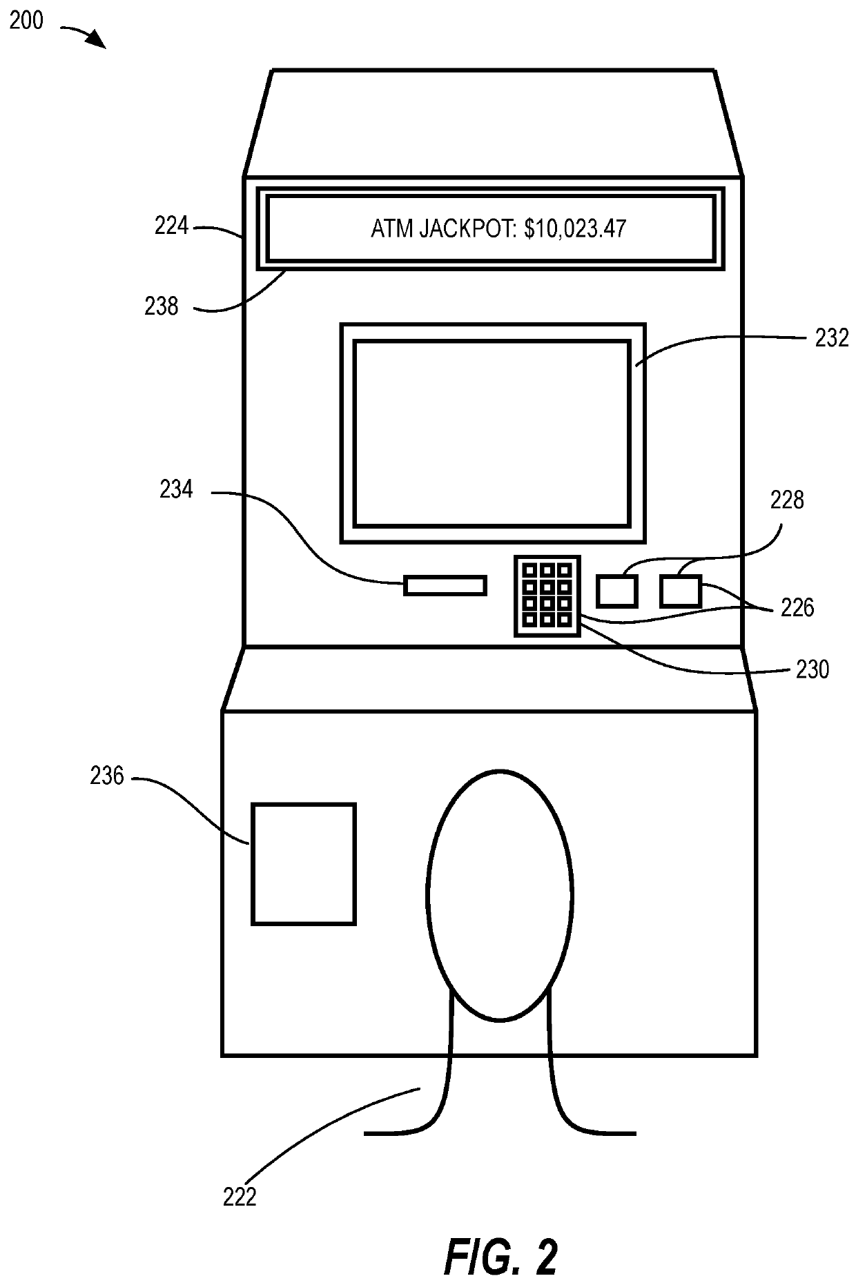 Systems, methods, and devices for a progressive jackpot for automatic teller machine (ATM) transactions