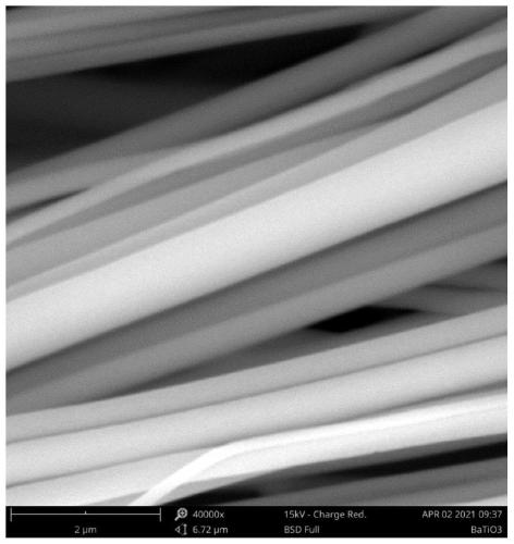 A device and method for preparing aligned fibers using solution blow spinning technology