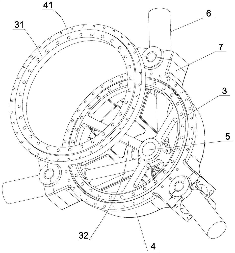 Heliostat driving device