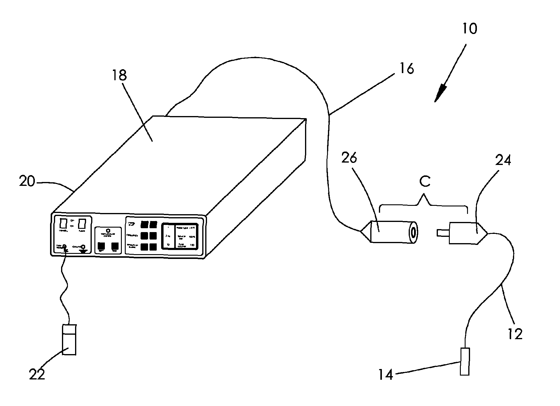 Method and system for destroying of undesirable formations in mammalian body