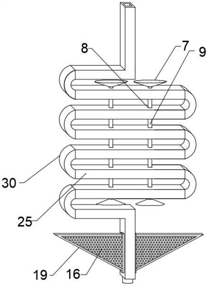 Evaporative condenser for refrigerating system