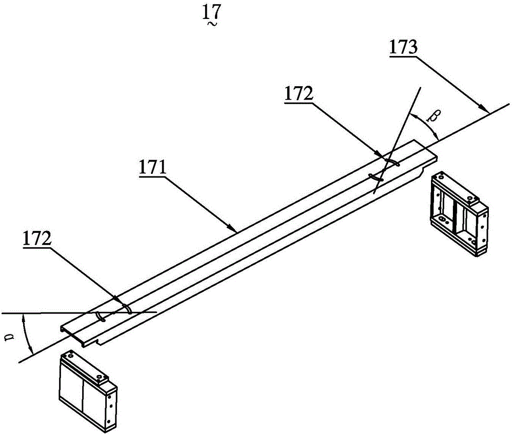 Deviation-correcting unit and reverse osmosis membrane production device