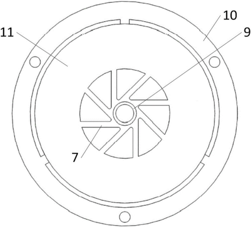 Thin reverse type ultrasonic motor