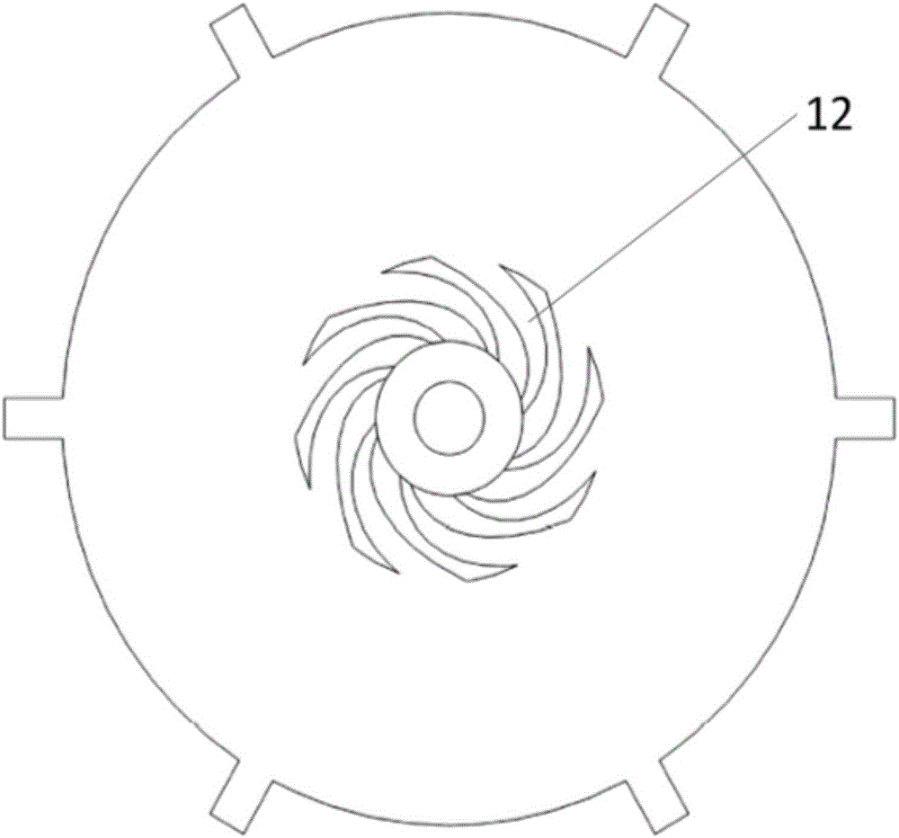 Thin reverse type ultrasonic motor