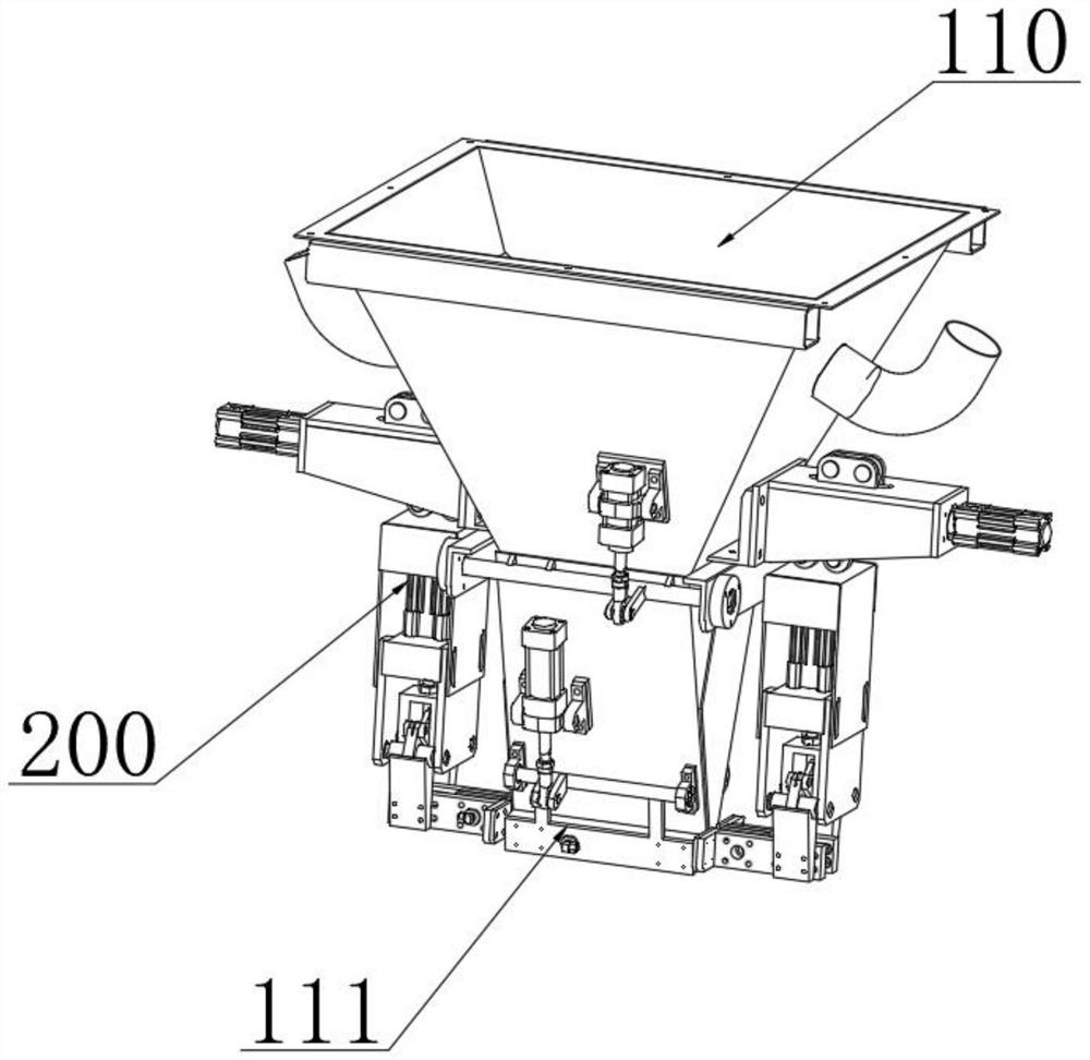 Automatic wheat flour bagging machine