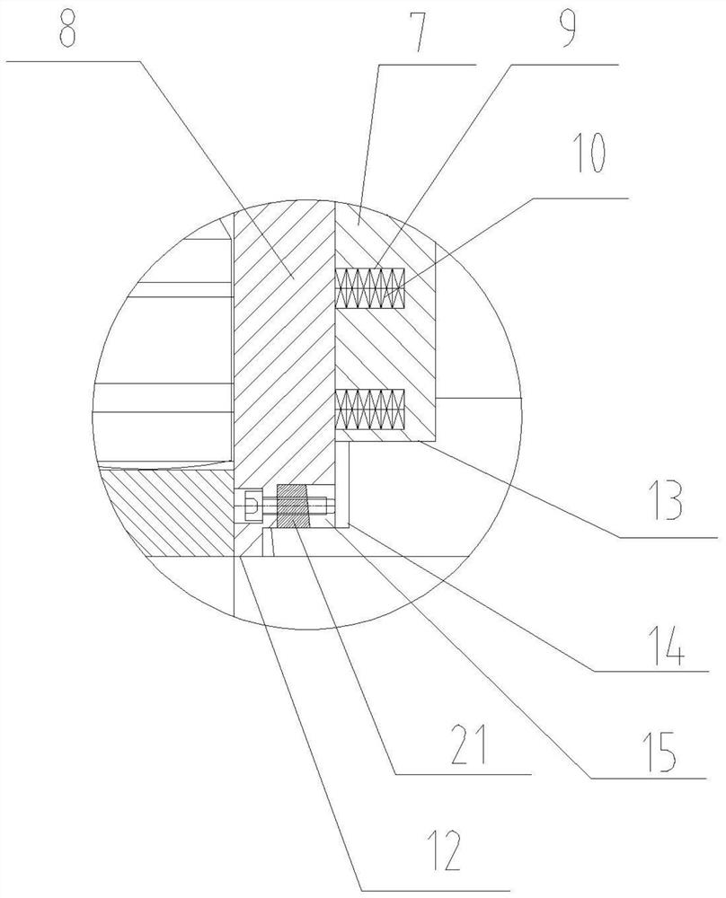 High-temperature wear-resistant stop valve