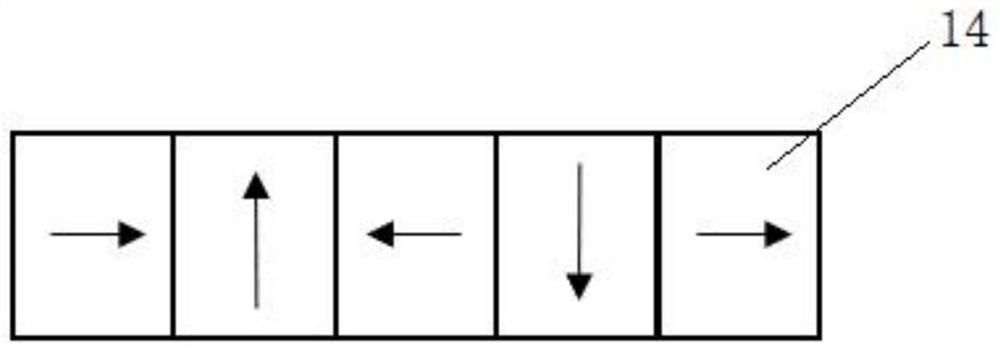 Guide rail for maglev train