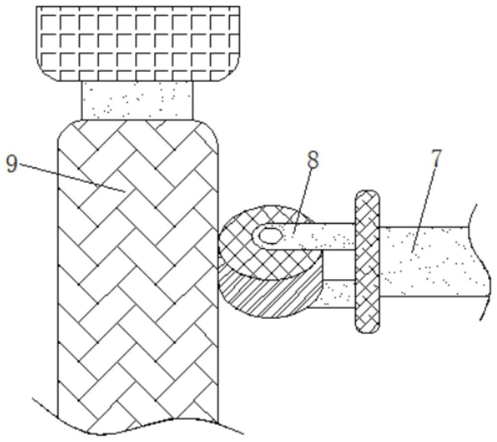 Efficient hardware mechanical workpiece paint spraying device capable of uniformly spraying paint