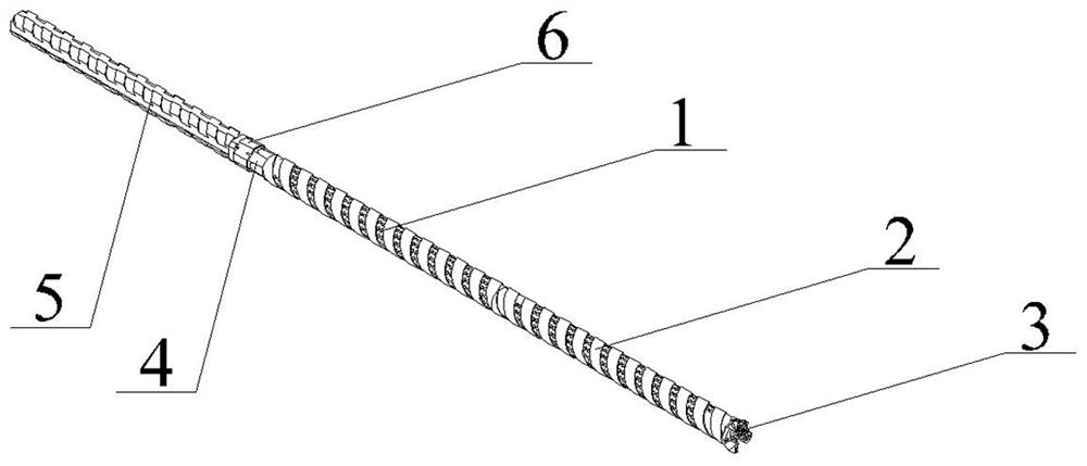 Outburst coal seam hole protecting and pressure relief combined drilling tool and use method thereof