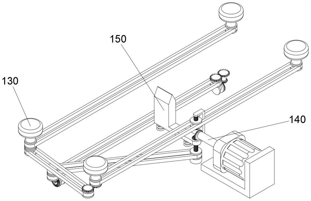 Height-adjustable indoor basketball stand installation equipment based on sliding rail