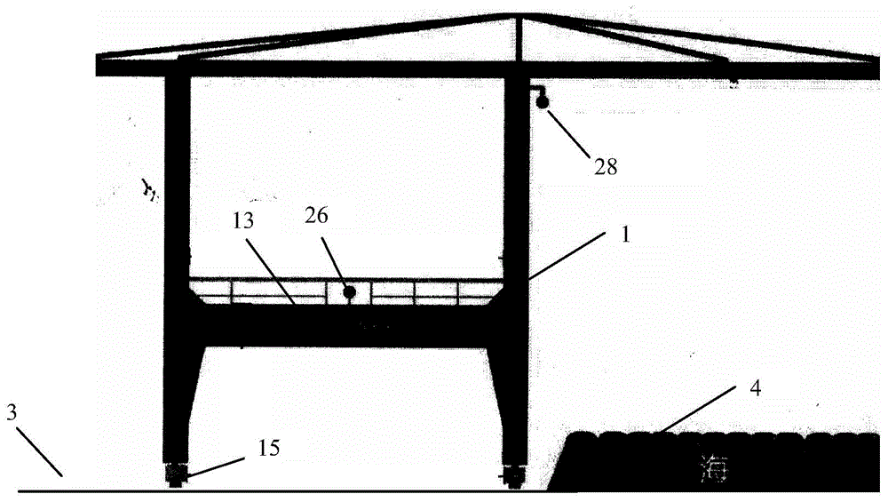 Port container all-directional pattern recognition and tally information monitoring system and corresponding monitoring method