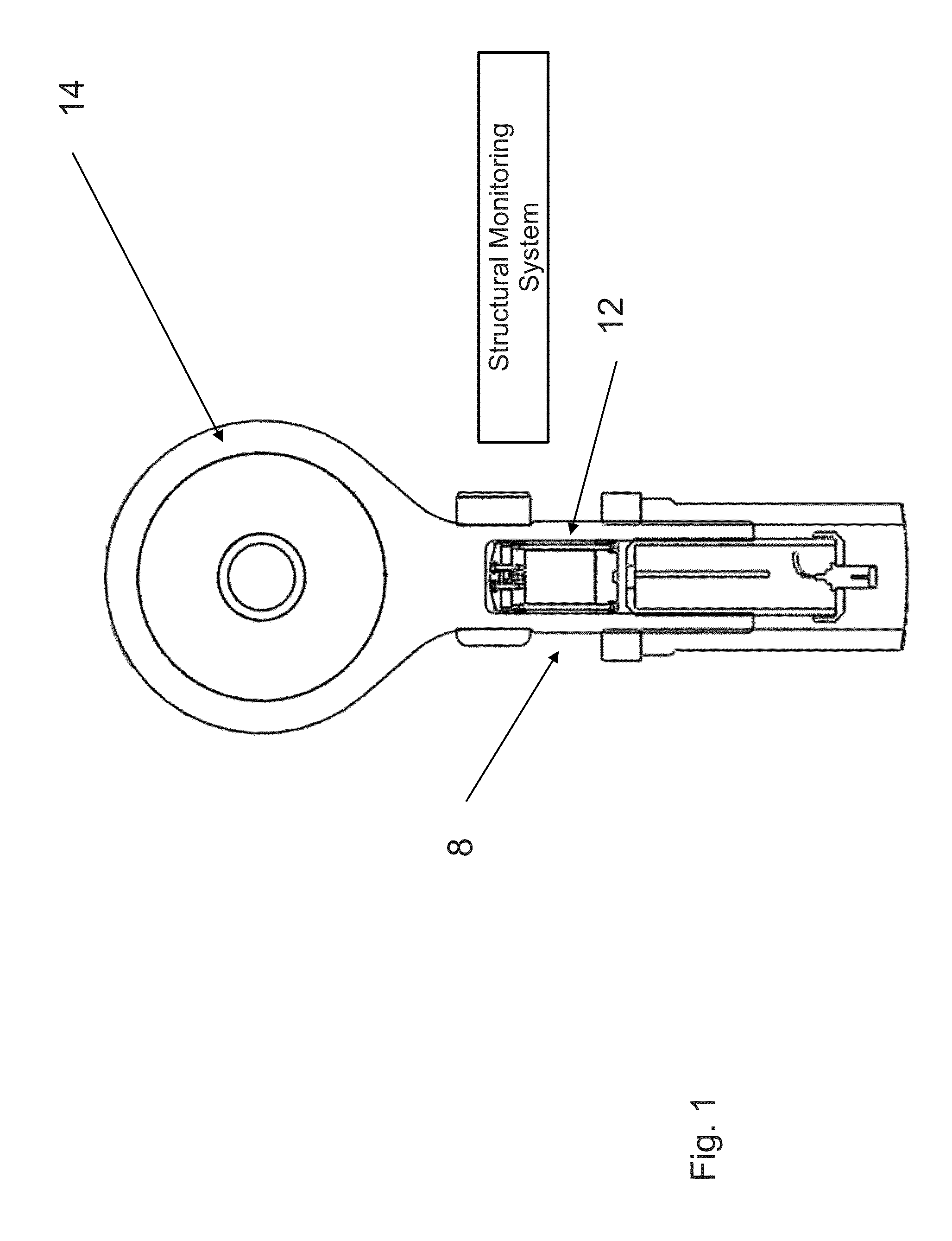 Internal structural monitoring system