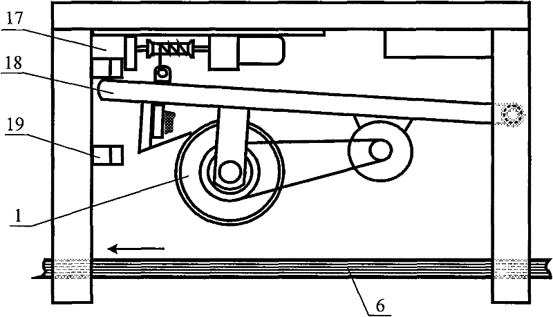 Conveyer belt multi-pole magnetic roller asynchronous demagnetizing device