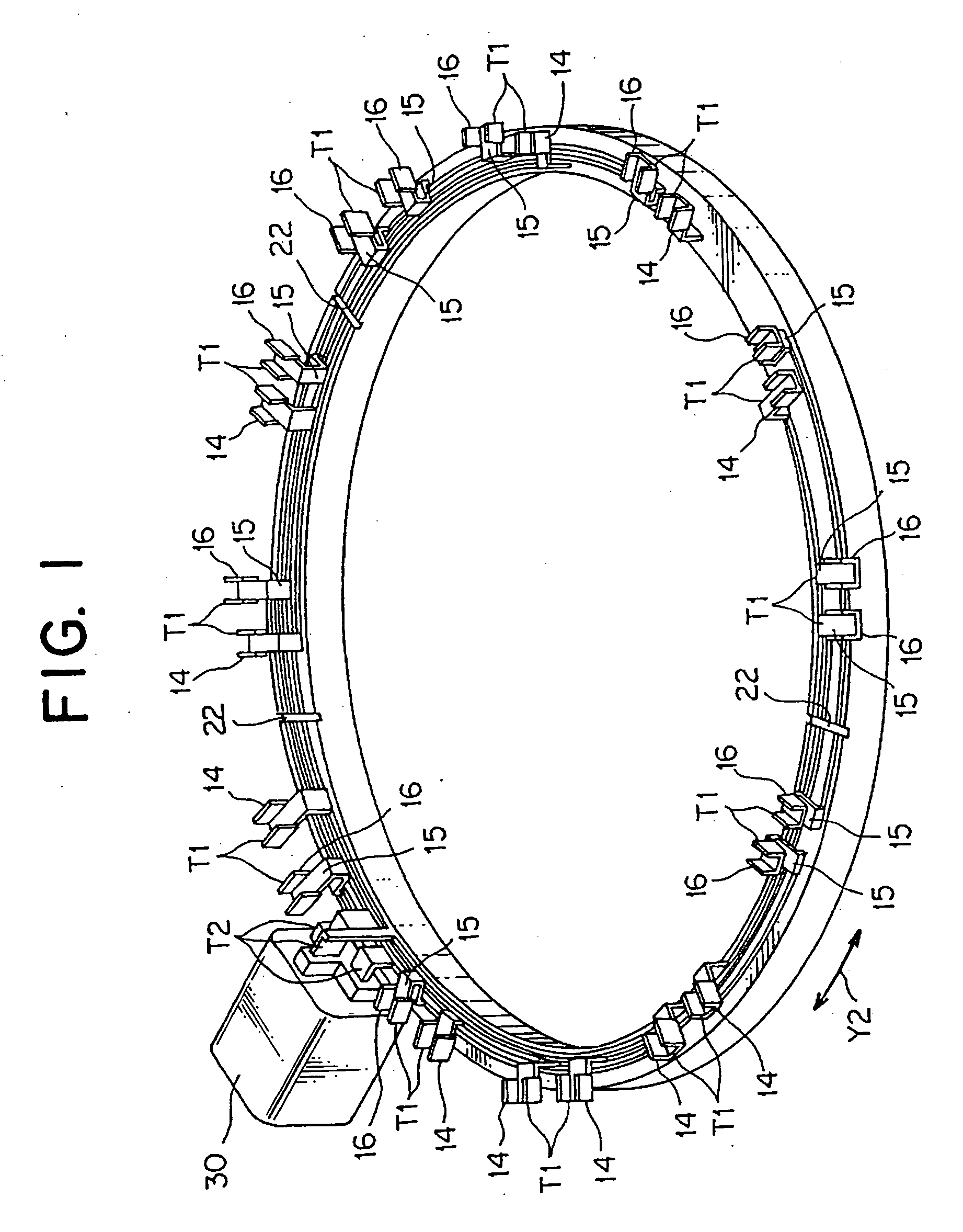 Electric power distribution device