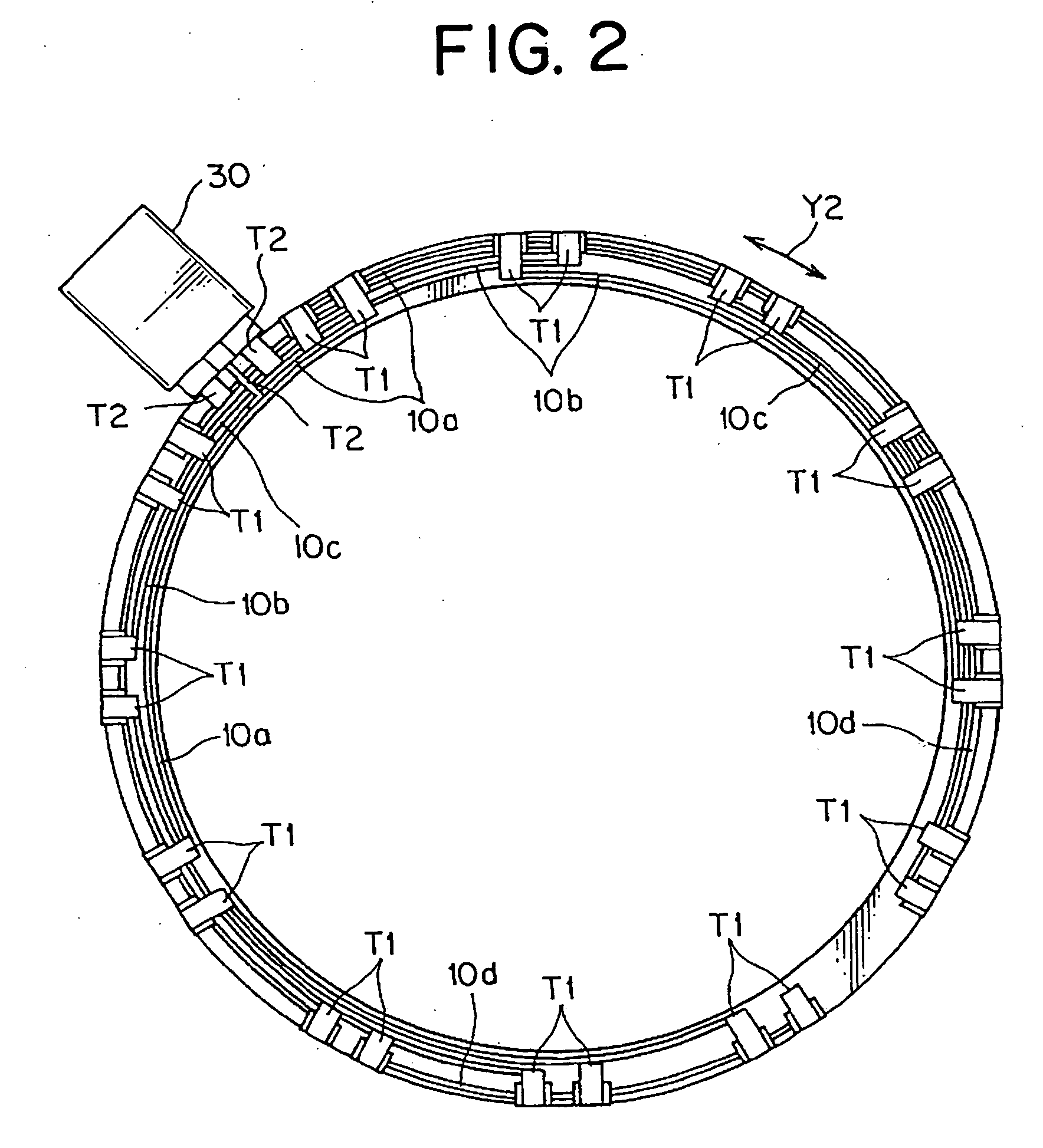 Electric power distribution device