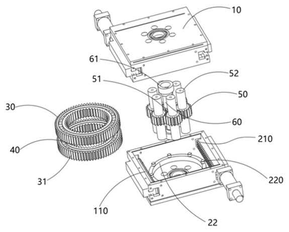 Hydraulic power speed increaser